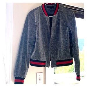 Sparkly sliver jacket